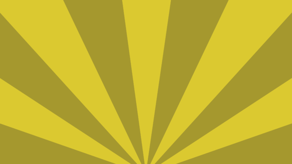 Wallpaper Radial Stripes Yellow